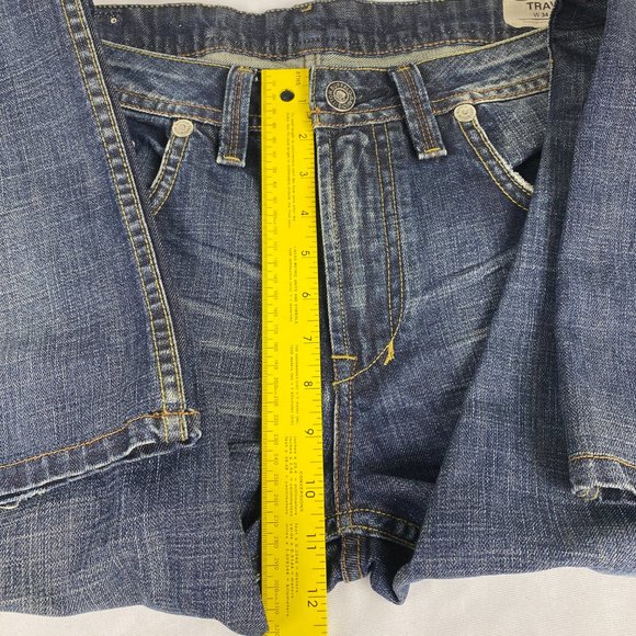 Buffalo David Bitton Jeans Men 35x30* Travis Relaxed‎ Fit Straight Blue - Picture 13 of 16